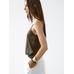 100% linen tank top цвет: Хаки