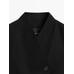 Waistcoat with linen turtleneck цвет: Черный