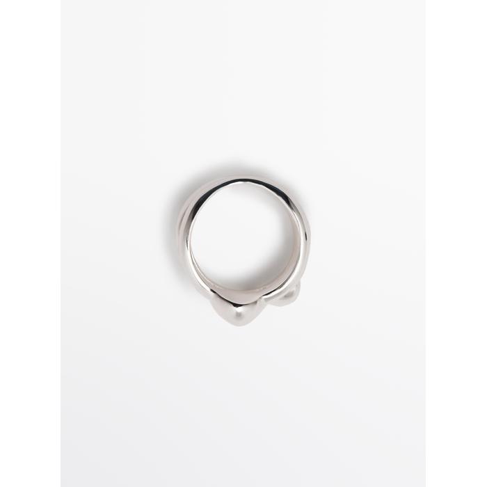 Ring irregular цвет: Серебряный