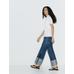 Round neck T-shirt цвет: Натуральный, кремовый