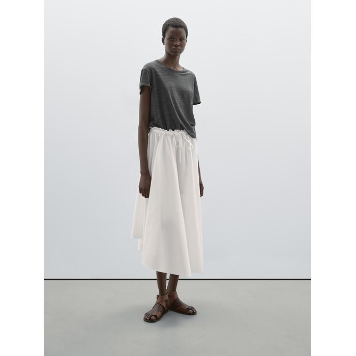Short sleeve T-shirt 100% linen цвет: Свинцовый