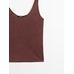 100% linen tank top цвет: Бургундский