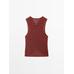 Openwork Crochet Knit Top цвет: Цвет черепицы