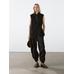 Waistcoat with linen turtleneck цвет: Черный