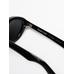 Round acetate sunglasses цвет: Черный