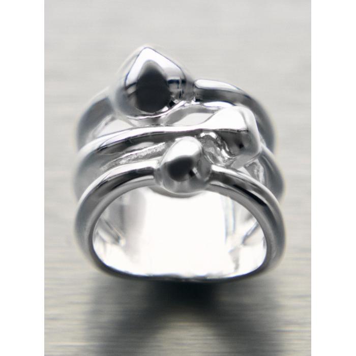 Ring irregular цвет: Серебряный