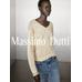 Long sleeve knitted jumper 100% linen цвет: Желтый