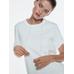 Round neck T-shirt цвет: Натуральный, кремовый