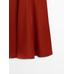 Long fluid flared dress цвет: Жжено-оранжевый