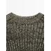 Open-knit sweater with cotton цвет: Желтый