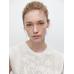 Sleeveless top with lace detail цвет: Натуральный, кремовый