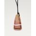 Degraded stone cord necklace цвет: Оранжевый тон