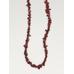 Stone necklace цвет: Гранатовый