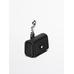 Чехол для AirPods из кожи наппа цвет: Черный