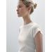 100% cotton raglan fitted T-shirt цвет: Белый