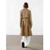 100% cotton trench coat цвет: Коричневый