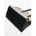 Woven leather maxi tote bag цвет: Бежевый