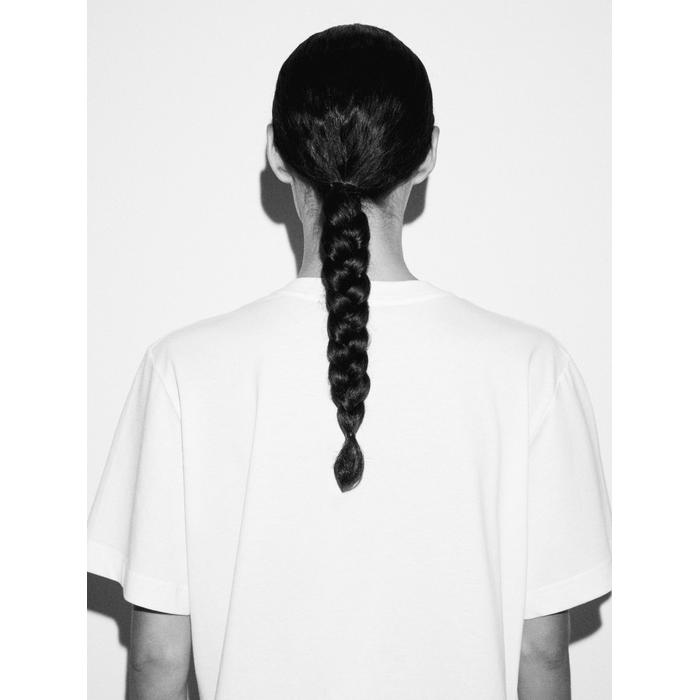 Round neck T-shirt цвет: Натуральный, кремовый