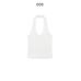 Slim halter top with frayed edges цвет: Натуральный, кремовый