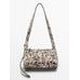 Animal print mini leather handbag цвет: Белый