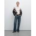 100% cotton raglan fitted T-shirt цвет: Белый