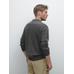 Rib knit polo 100% cashmere цвет: Серый средний
