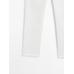 Cropped mid rise slim fit jeans цвет: Натуральный, кремовый