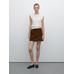 Sleeveless top with lace detail цвет: Натуральный, кремовый