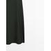 Midi dress 100% linen цвет: Темно-зеленый