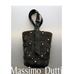 Bucket bag studded split leather цвет: Коричневый