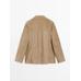 Flowing suede leather blazer цвет: Песочный