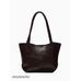 Large braided nappa leather tote bag цвет: Коричневый
