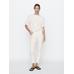 Cropped mid rise slim fit jeans цвет: Натуральный, кремовый