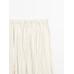 Pleated midi skirt with pleats цвет: Бежевый