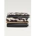 Small animal print leather wallet цвет: Белый