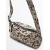Animal print mini leather handbag цвет: Белый