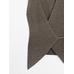 Crossed Mouliné Knit Vest цвет: Коричневый