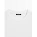 100% cotton raglan fitted T-shirt цвет: Белый