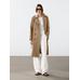 100% cotton trench coat цвет: Коричневый