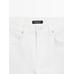 Cropped mid rise slim fit jeans цвет: Натуральный, кремовый
