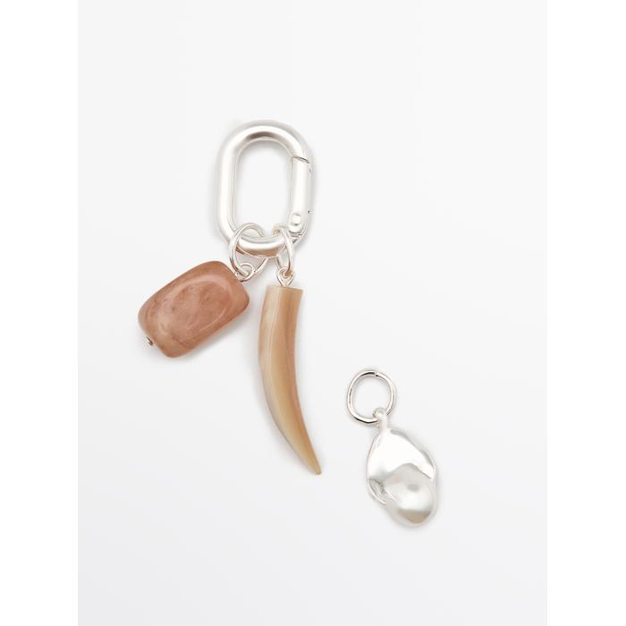Stone charm цвет: Горчично-желтый