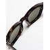 Tortoiseshell effect round sunglasses цвет: Коричневый