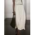 Pleated midi skirt with pleats цвет: Бежевый