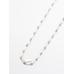Stone net necklace цвет: Серебряный