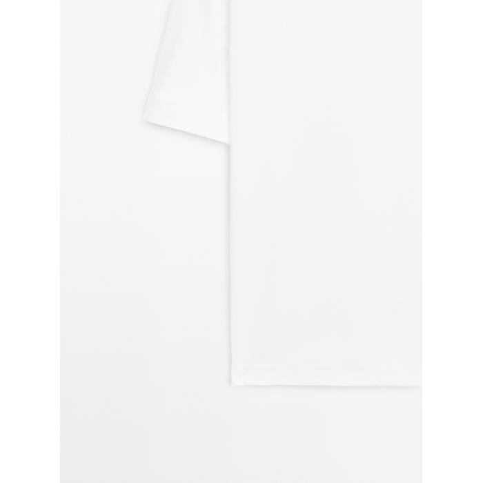 Round neck T-shirt цвет: Натуральный, кремовый