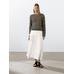 Open-knit sweater with cotton цвет: Желтый