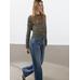 Open-knit sweater with cotton цвет: Желтый