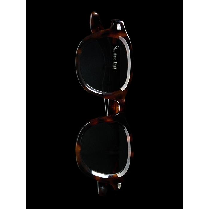 Tortoiseshell effect round sunglasses цвет: Коричневый