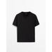 T-shirt round neck 100% cotton цвет: Черный