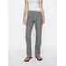Straight fit denim trousers stripes цвет: Чернильно-синий